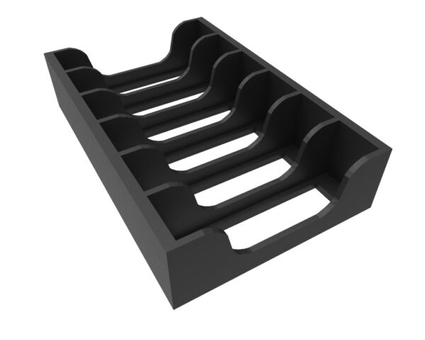 Dock Soporte Para Discos Duros 3.5 Organizador 6 Unid 3d Pla