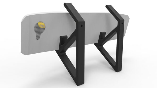 Soporte De Muro Pared Snowboard Impreso 3d