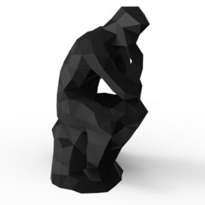 Escultura Decorativa El Pensador  Le Penseur  Impreso 3d