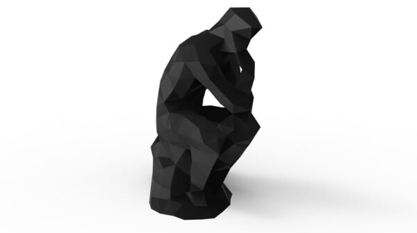 Escultura Decorativa El Pensador  Le Penseur  Impreso 3d