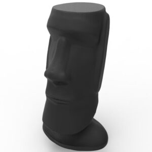 Escultura Decorativa Moai Moderno 3d Pla