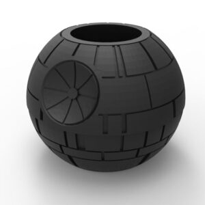 Macetero Death Star - Estrella De La Muerte 3d Pla