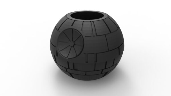Macetero Death Star - Estrella De La Muerte 3d Pla