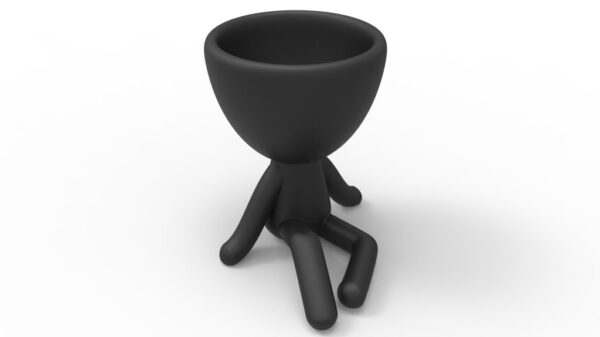 Macetero Robert Plant D1 Impresos 3d Pla