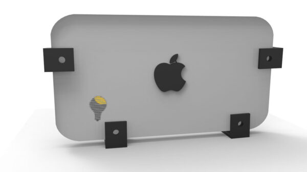 Soporte Pared Muro Notebook Macbook 4pz 3d Pla