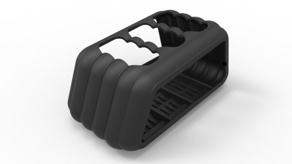 Soporte De Mesa Triple Control Remoto Impreso 3d Pla V2 - Imagen 2