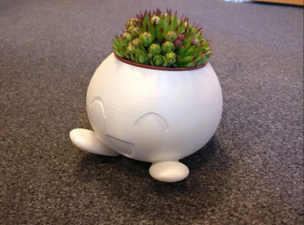 Macetero  Oddish Pokémon Impreso 3d - Imagen 2