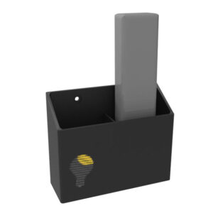 Soporte Pared Muro Doble Control Remoto Impreso 3d Pla