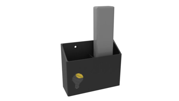 Soporte Pared Muro Doble Control Remoto Impreso 3d Pla