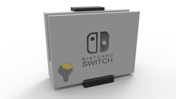 Soporte Pared Muro Nintendo Switch Slim Dock Minimalista Pla