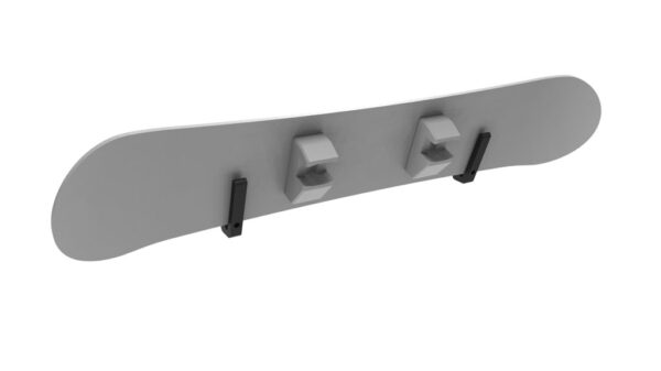 Soporte De Muro Pared Snowboard Impreso 3d V2 - Imagen 4