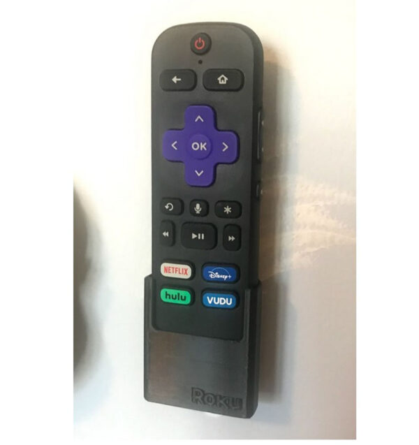 Kit Soportes Muro Compatible Roku Express 3930 Y Control 3d - Imagen 3