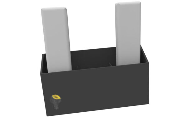 Soporte Pared Muro Triple Control Remoto Impreso 3d Pla