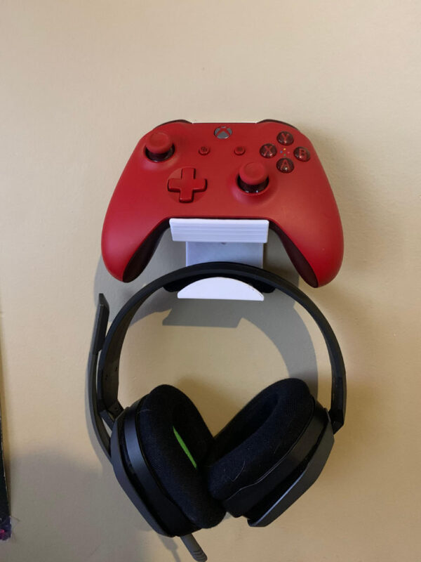 Soporte Xbox Muro Para Control Y Audifono Impreso 3d Pla - Imagen 3