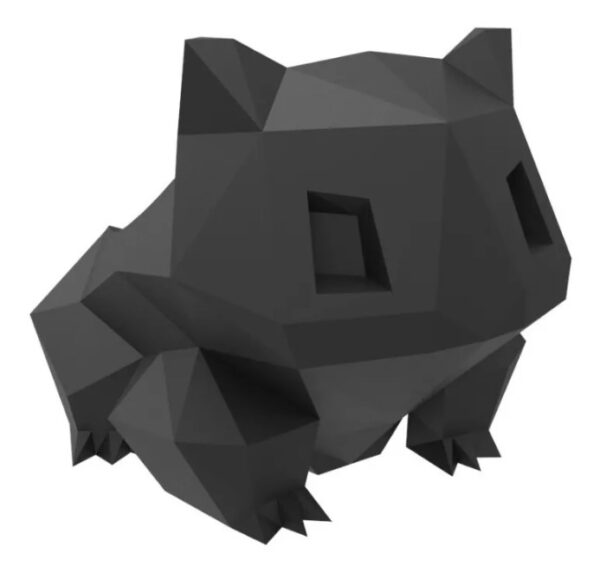 Macetero  Bulbasaur Pokémon Impreso 3d