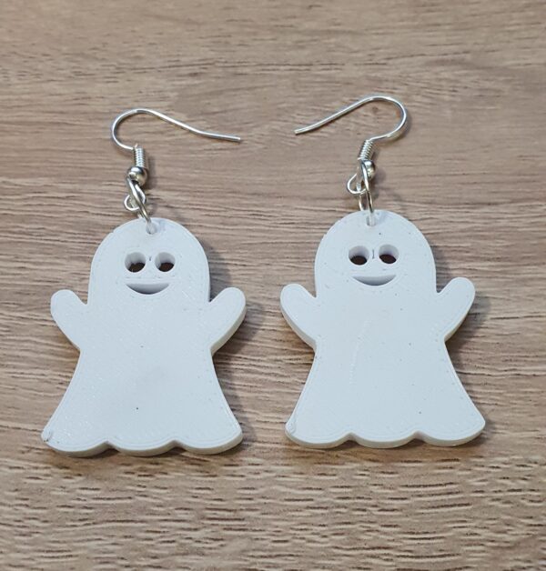 Aros Fantasma Ghost Halloween Pla 3d - Imagen 3