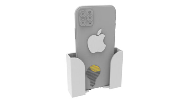 Soporte De Muro Compatible iPhone Android Telefono 3d Pla - Imagen 5