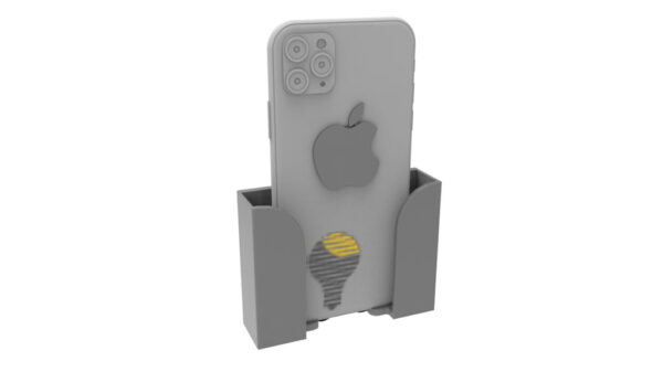 Soporte De Muro Compatible iPhone Android Telefono 3d Pla - Imagen 6