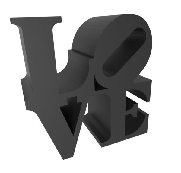 Escultura Decorativa Amor Love Impreso 3d Pla
