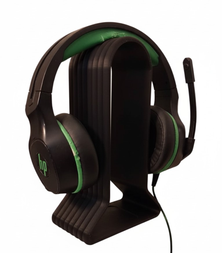 Soporte De Mesa Audifonos Neowave Moderno 3D