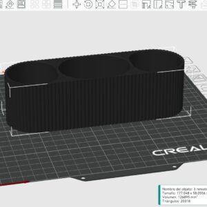 STL Soporte de mesa para 3 controles remotos