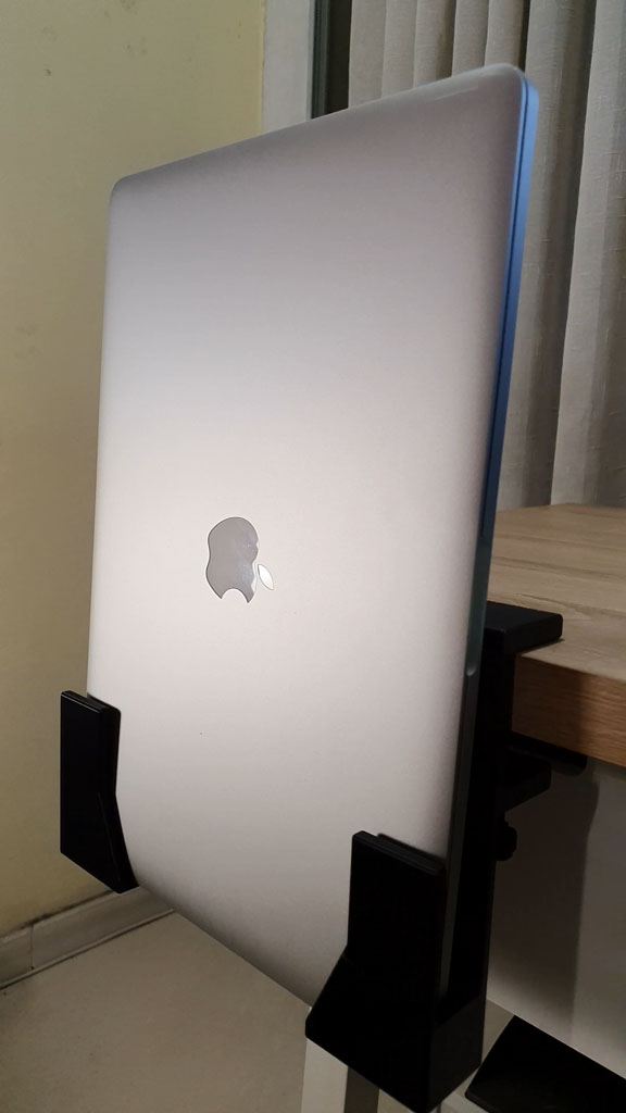 Soporte Notebook Vertical Para Escritorio 3d Pla - Imagen 3