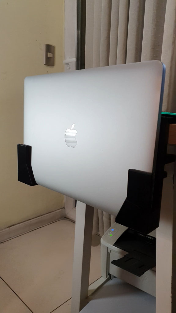 Soporte Notebook Vertical Para Escritorio 3d Pla - Imagen 4