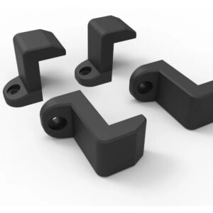 Soporte Debajo De Escritorio compatible Mac Mini 3d Pla 4 Unid