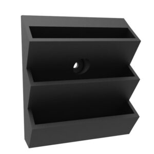 Organizador De Muro 3 Discos Externos Portables 2.5 3d