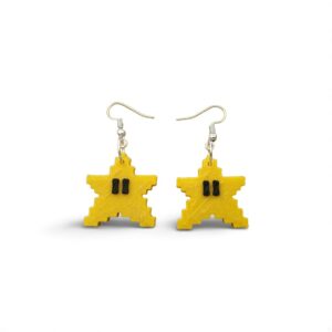 Aros Estrella Mario Bros Pla 3d