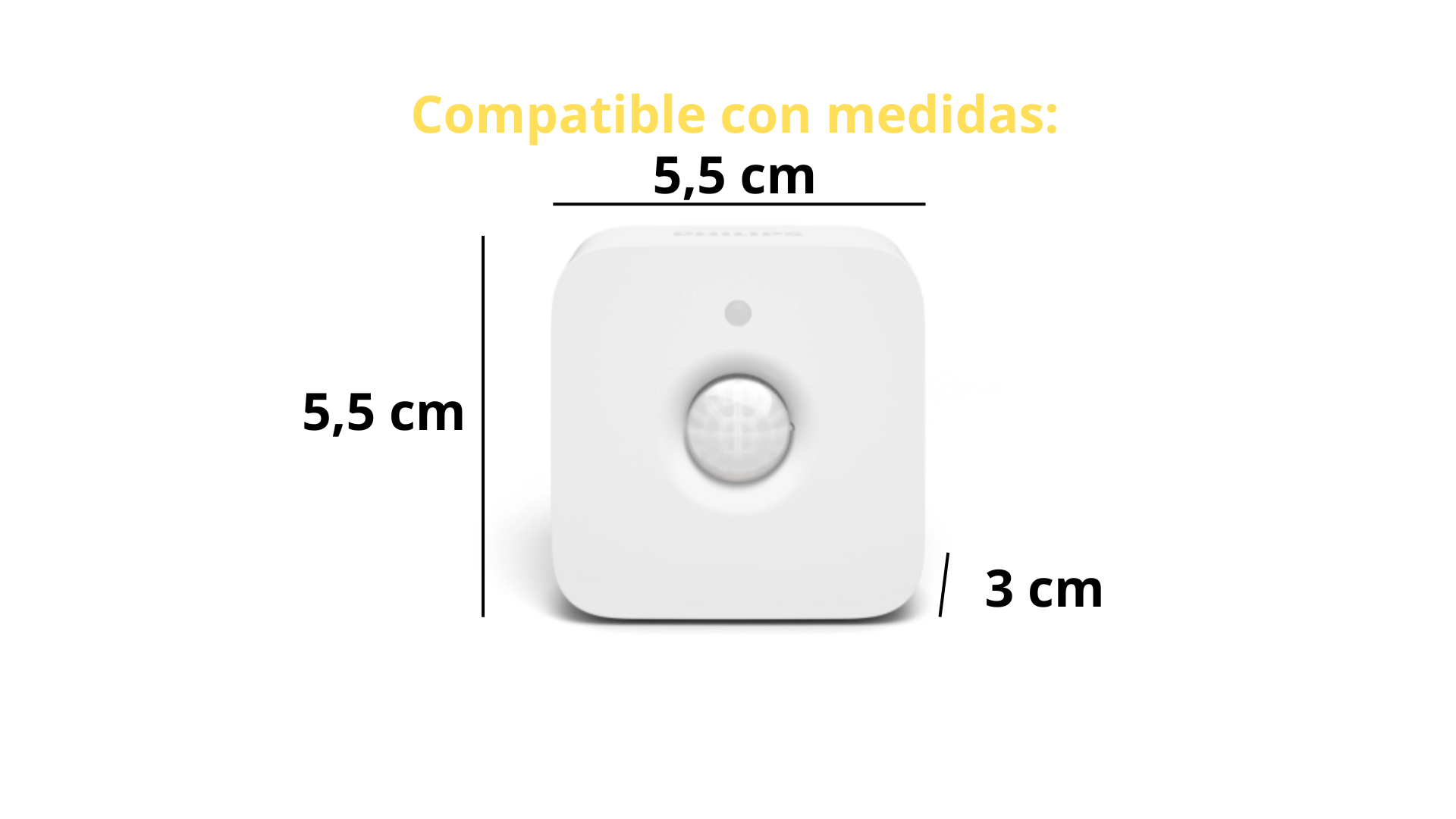 Soporte Muro Compatible Philips Sensor Movimiento 45 Y 90 Grados - Imagen 6