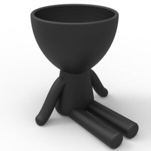 Macetero Robert Plant D4 Impresos 3d Pla