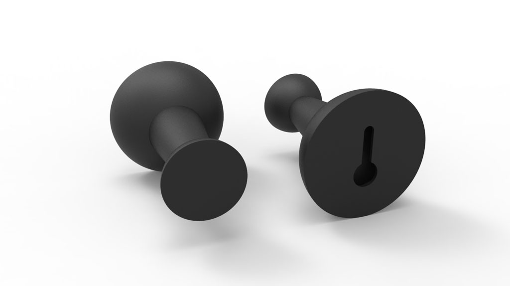 Colgador Universal Hogar Divertido Pack 2 Unid 3d