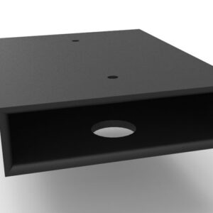 Soporte Para Disco Externo 2.5 Debajo Escritorio 3d Pla