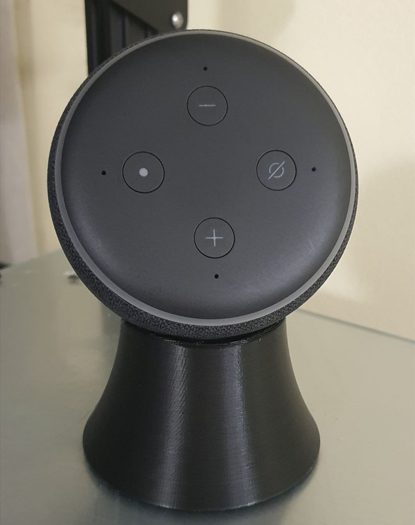 Soporte Pedestal Compatible Alexa Echo Dot 3 Impreso 3d - Imagen 2
