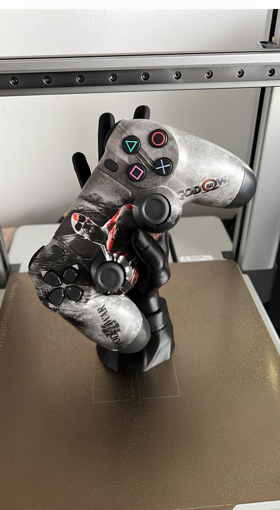 Soporte De Mesa Compatible Mando Ps3 Ps4 Ps5 Xbox 3d Pla - Imagen 3