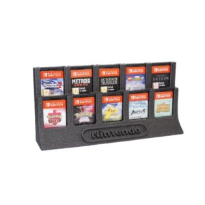 Soporte De Muro Para Juegos Nintendo Switch 10 Posiciones 3d