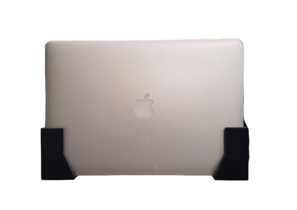 Soporte Notebook Vertical Para Escritorio 3d Pla