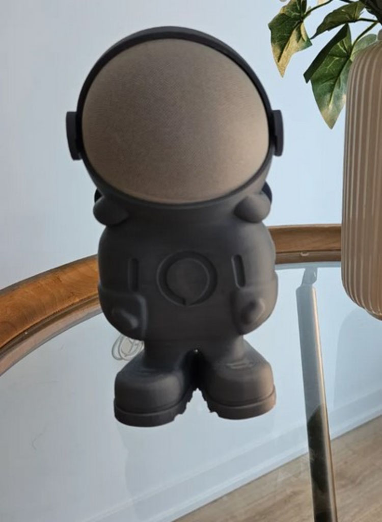 Soporte Astronauta Amazon Alexa Echo Dot 5 I Dot 4 3d - Imagen 2