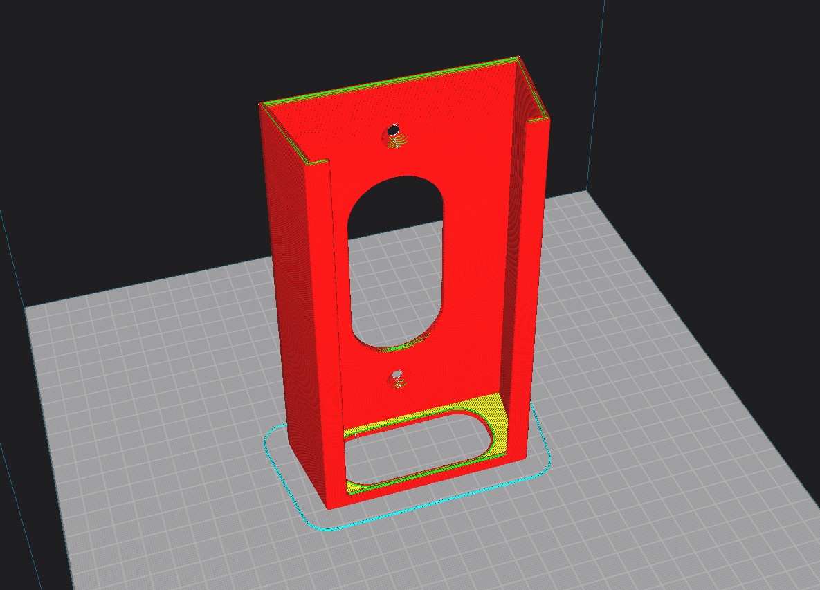STL Soporte de muro compatible POE starlink V3