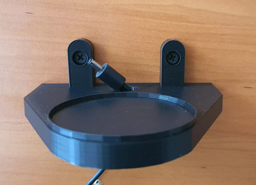 Soporte Pared Muro Amazon Alexa Echo Dot 4 - 5 Impreso 3d - Imagen 4