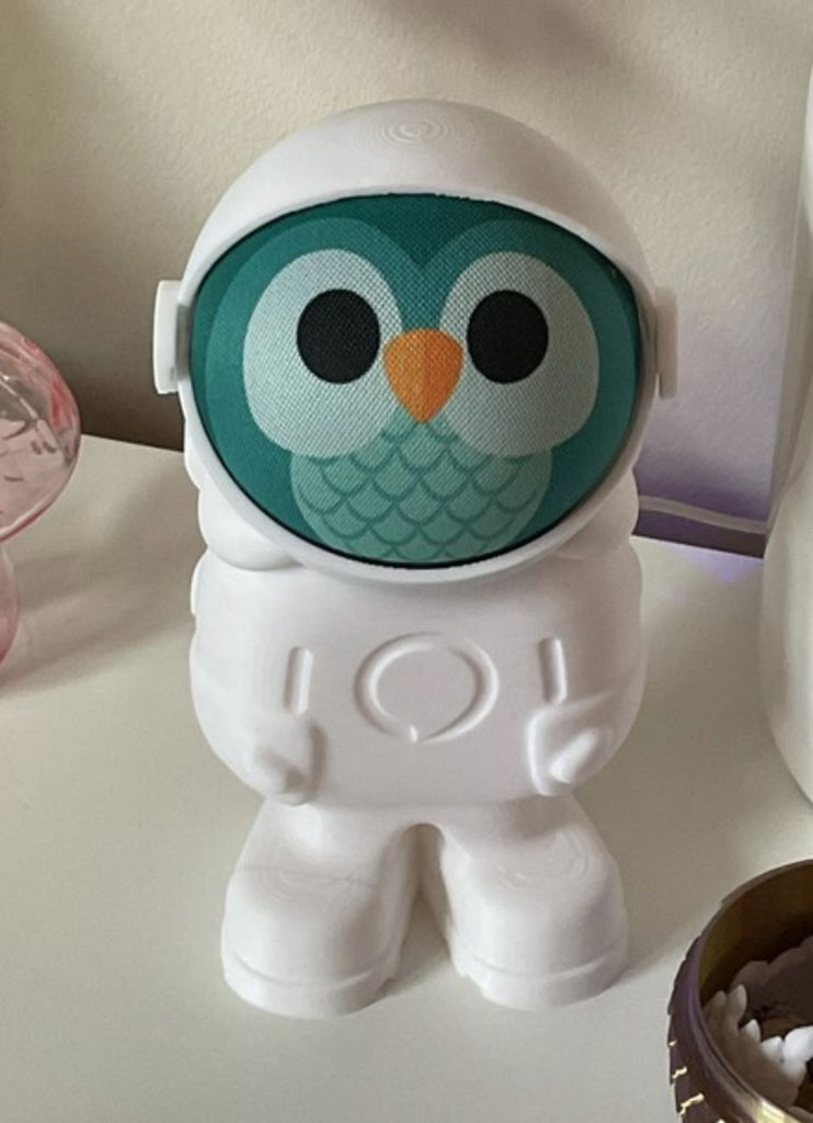 Soporte Astronauta Amazon Alexa Echo Dot 5 I Dot 4 3d - Imagen 3