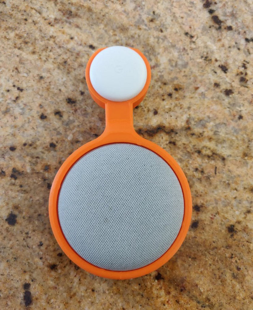 Soporte Muro Tomacorriente Google Home Nest Mini Slim 3d Pla - Imagen 2