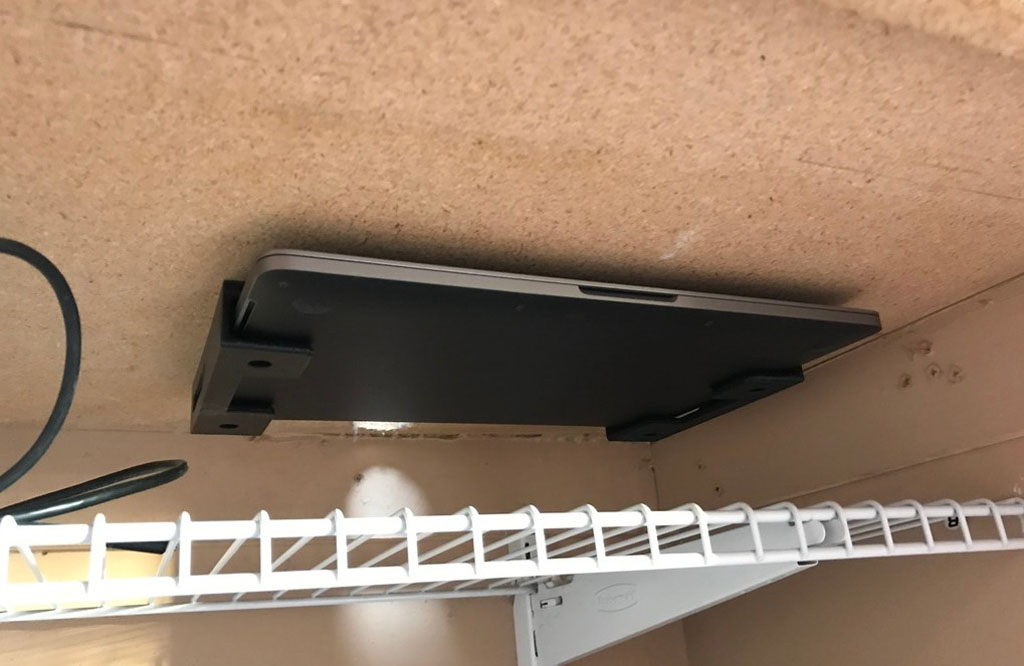 Soporte Notebook Macbook Debajo Escritorio 3d Pla - Imagen 2