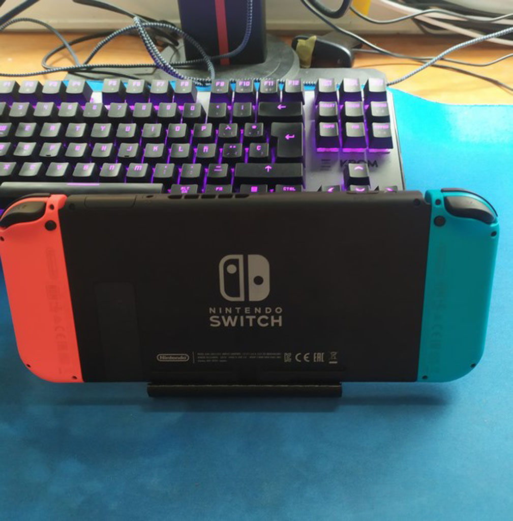 Soporte De Mesa Nintendo Switch Impreso 3d Pla - Imagen 3