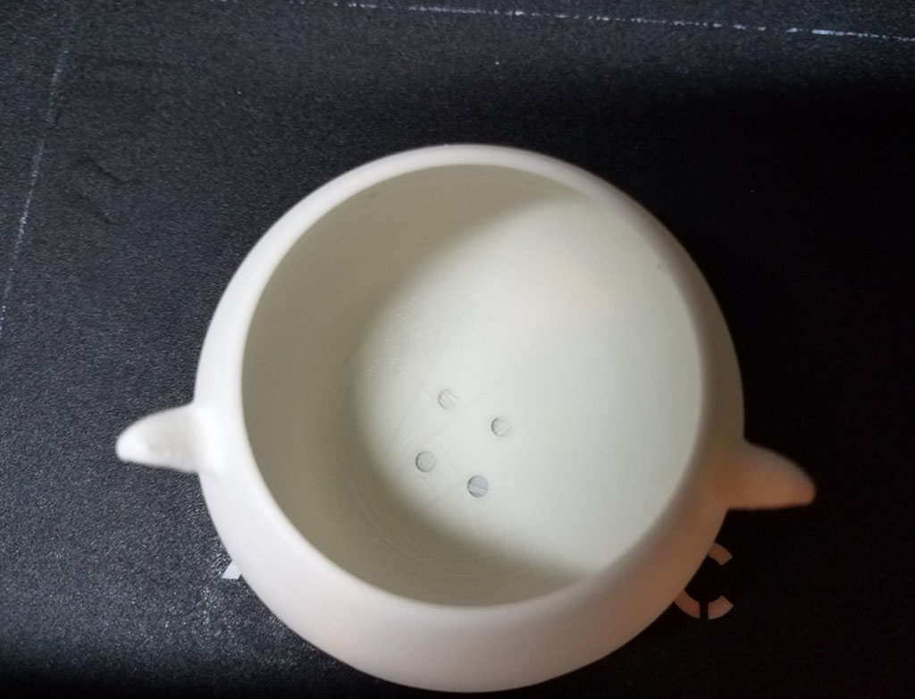 Macetero Gato Para Suculenta Impreso 3d - Imagen 3