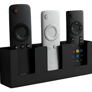 Soporte Pared Muro Triple Control Remoto Impreso 3d Pla Hexa