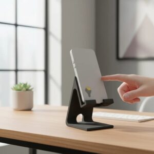 Soporte De Mesa Compatible Con iPhone Y Android 3d Pla