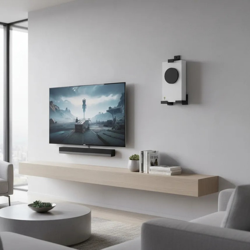 Soporte Xbox Series S Pared Muro 3d Pla 3 Unid - Imagen 2