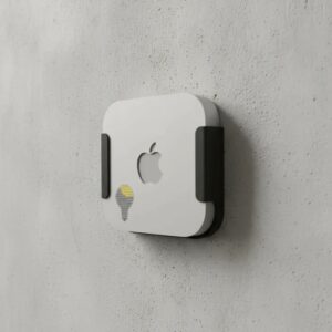 Soporte Vertical Muro Pared Para Mac Mini 3d Pla